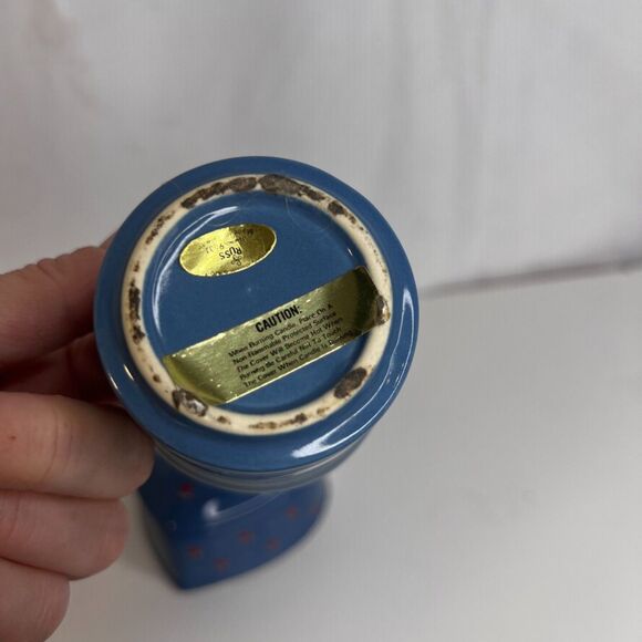 Russ Berrie & Company Duck Goose Heart Shaped Trinket Dish & Candle Holder - Picture 14 of 14